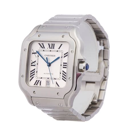 cartier santos ice|cartier santos 4072 price.